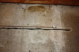 Fleck Bamboo horse whip and lunge whip