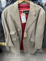 Long beige coat by Kingsleigh size large