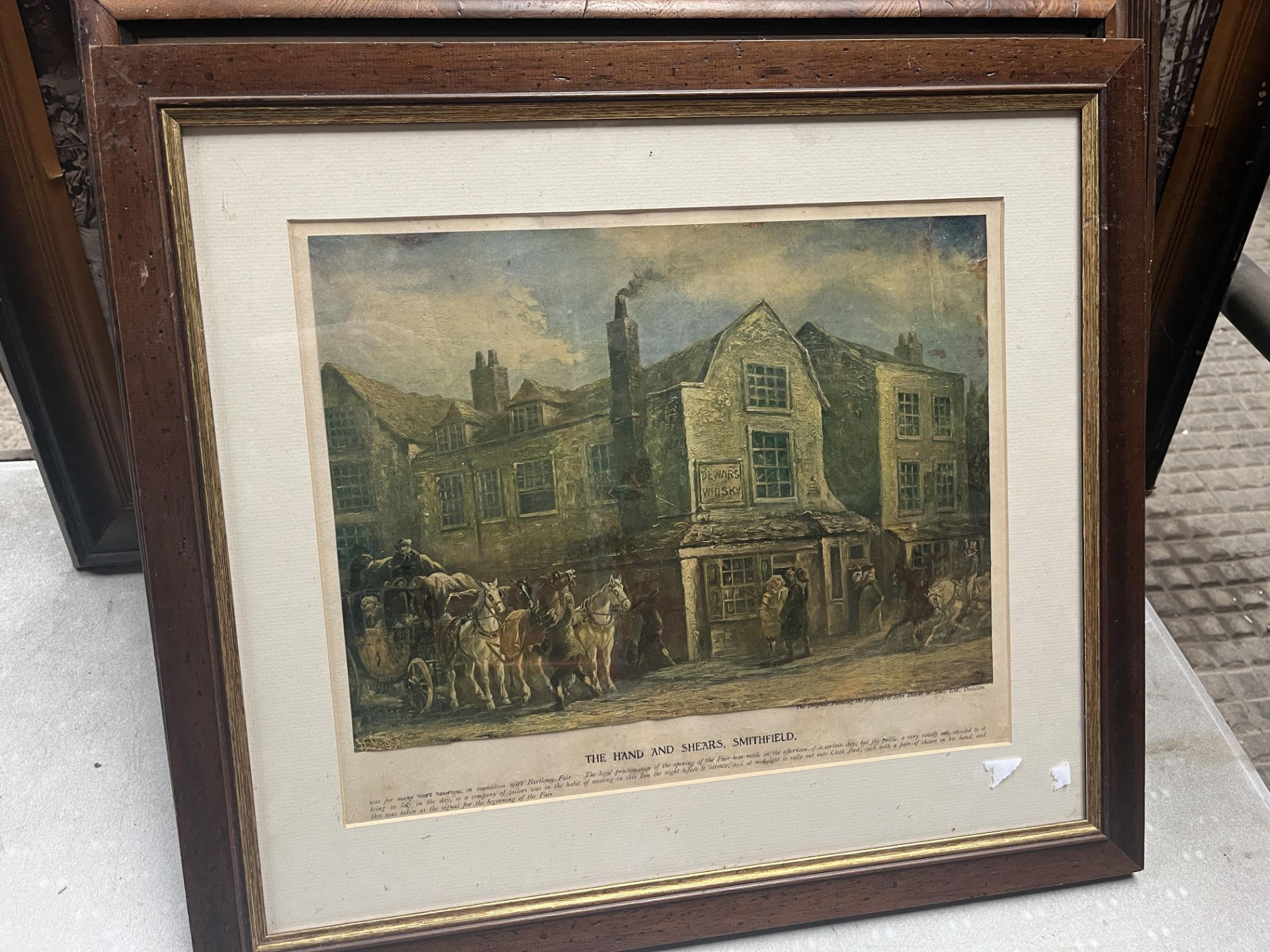 A quantity of framed and glazed carriage-related prints and paintings including - Image 15 of 15