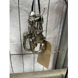 Pair of quick release shackles. This lot carries VAT.