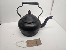 Original cast iron gypsy kettle