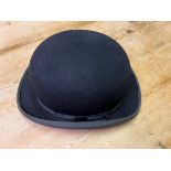 Black bowler hat by Caldene