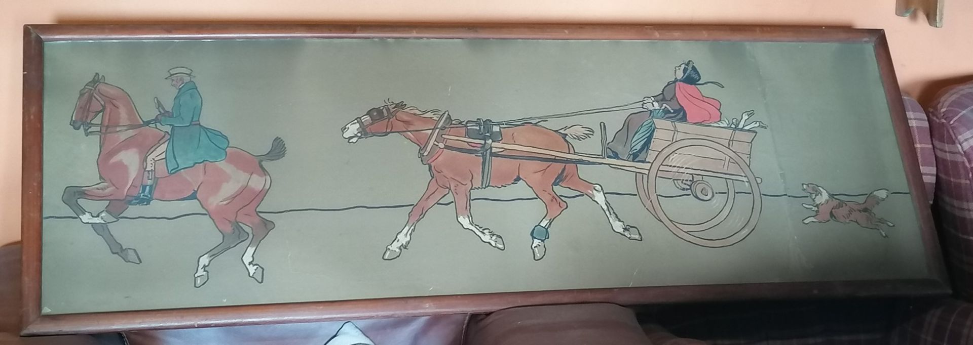 Cecil Aldin print titled 'Trot, Trot, My Pony Trot'