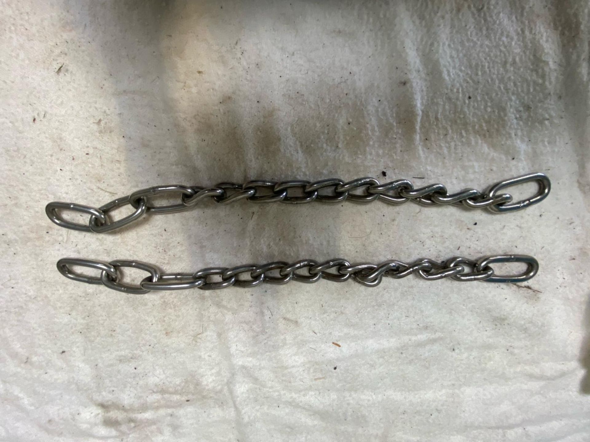 Assorted chains for heavy horse harness - Image 6 of 6