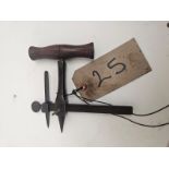 Saddler's washer cutter.