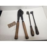 Set of antique docking irons