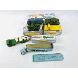 Six boxed Dinky vehicles