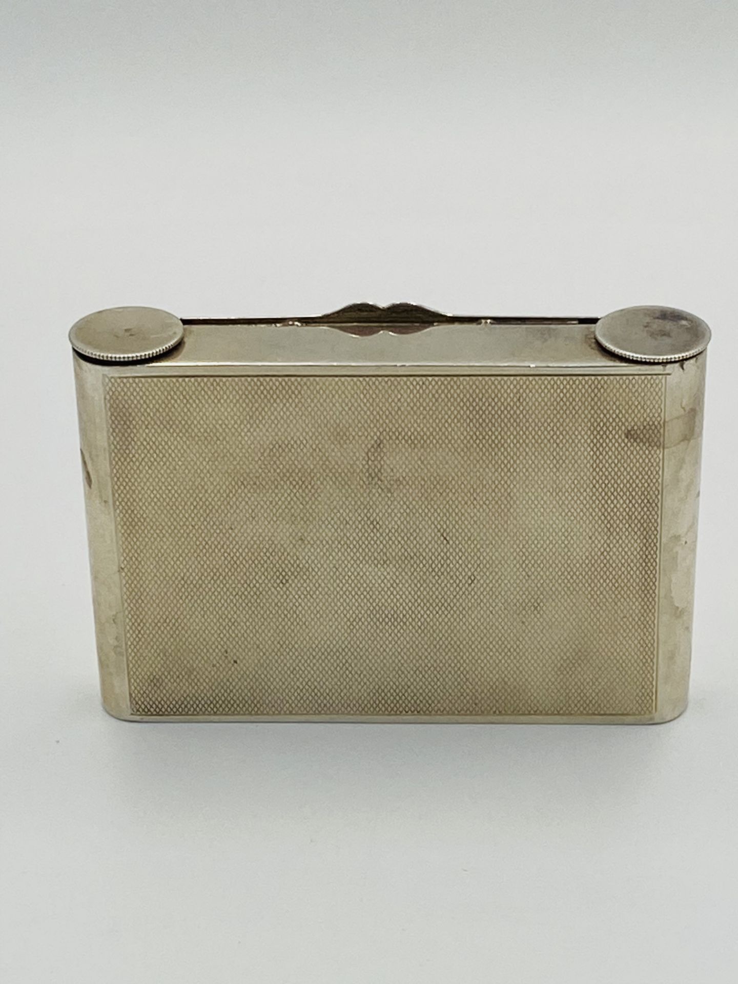 Silver case by Deakin & Francis, Birmingham 1934 - Image 5 of 5