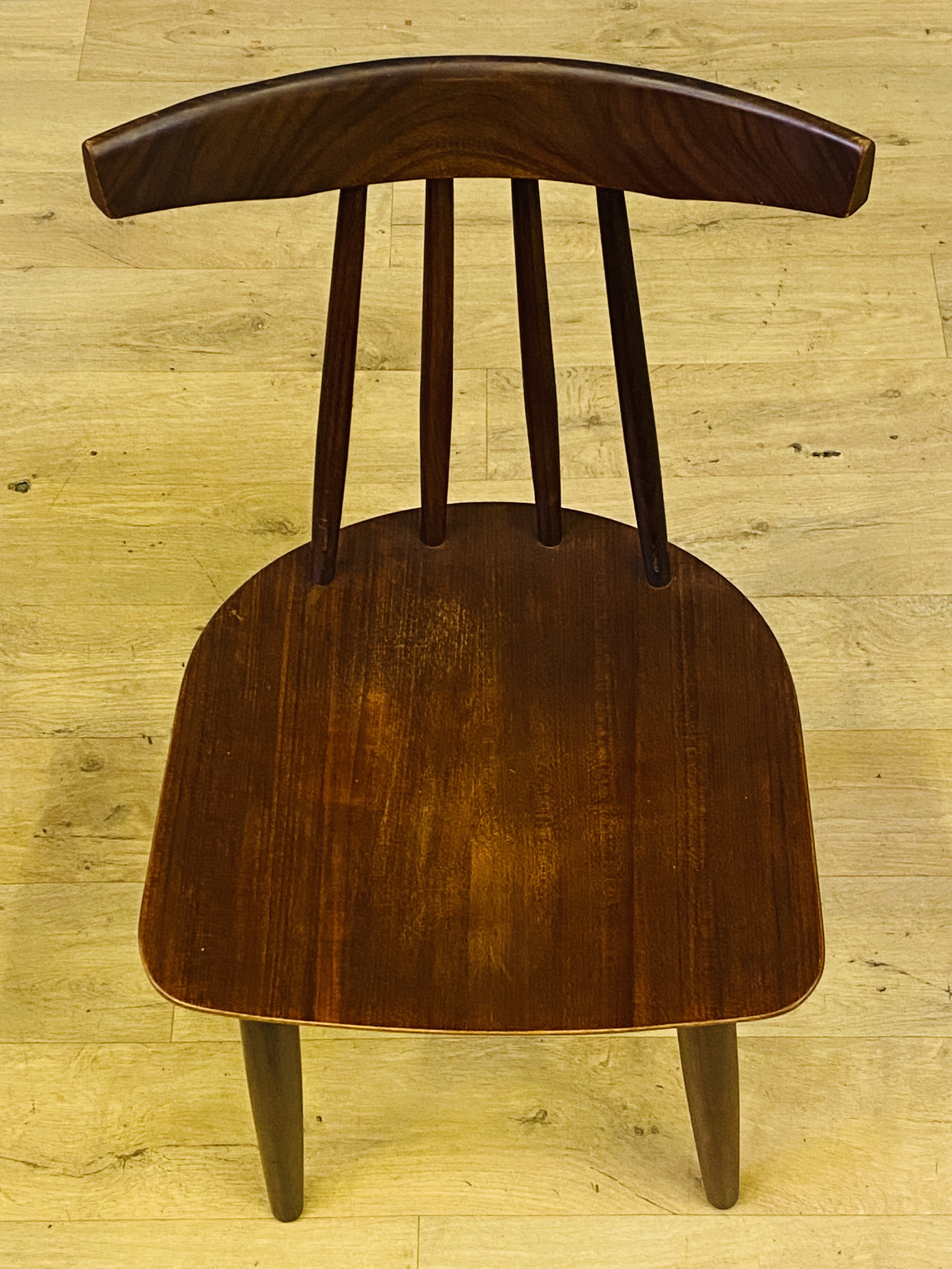 Set of four Danish mid century dining chairs - Image 7 of 8