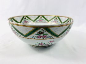 19th century Samson punch bowl