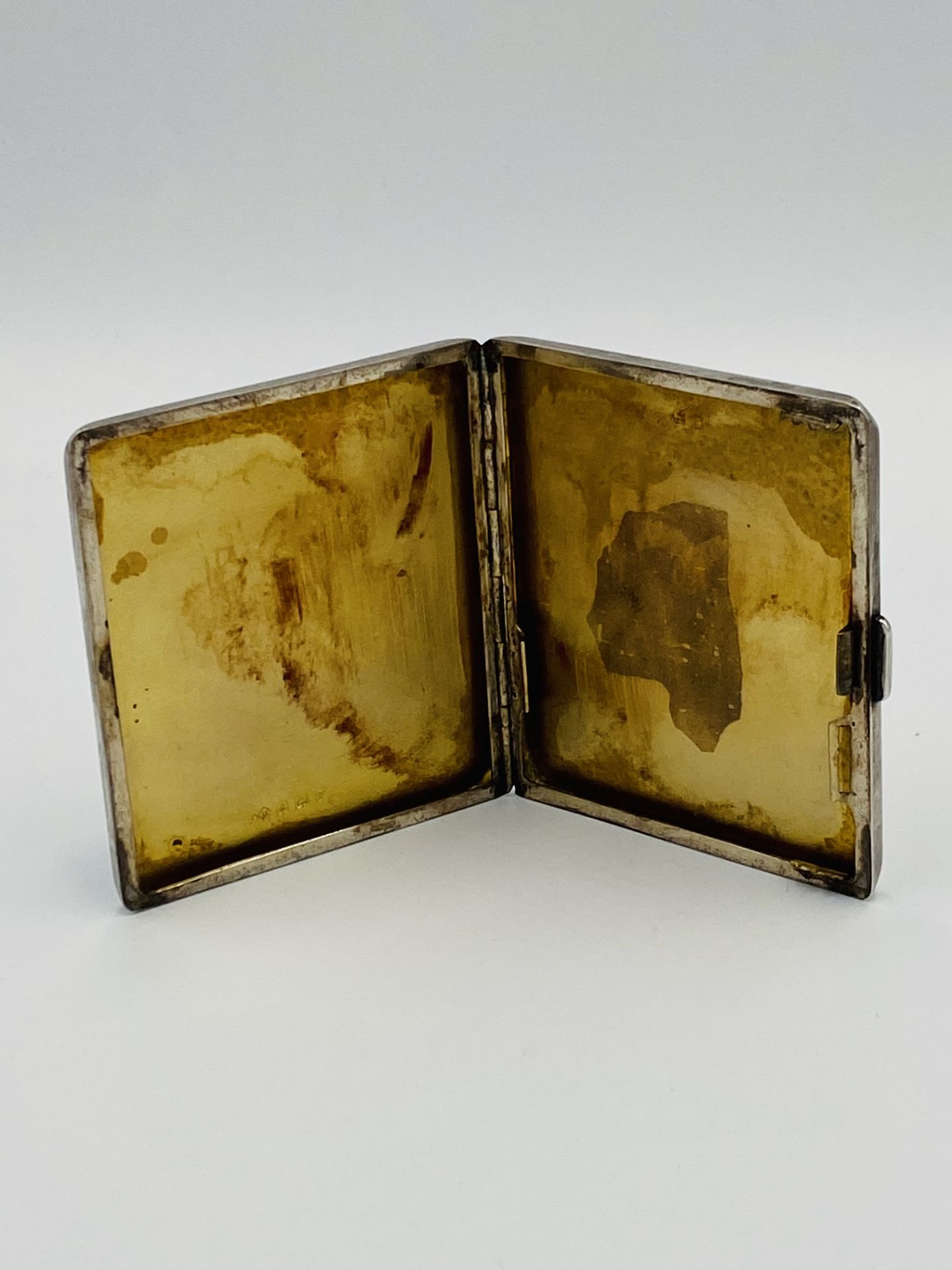 Silver cigarette case - Image 4 of 5