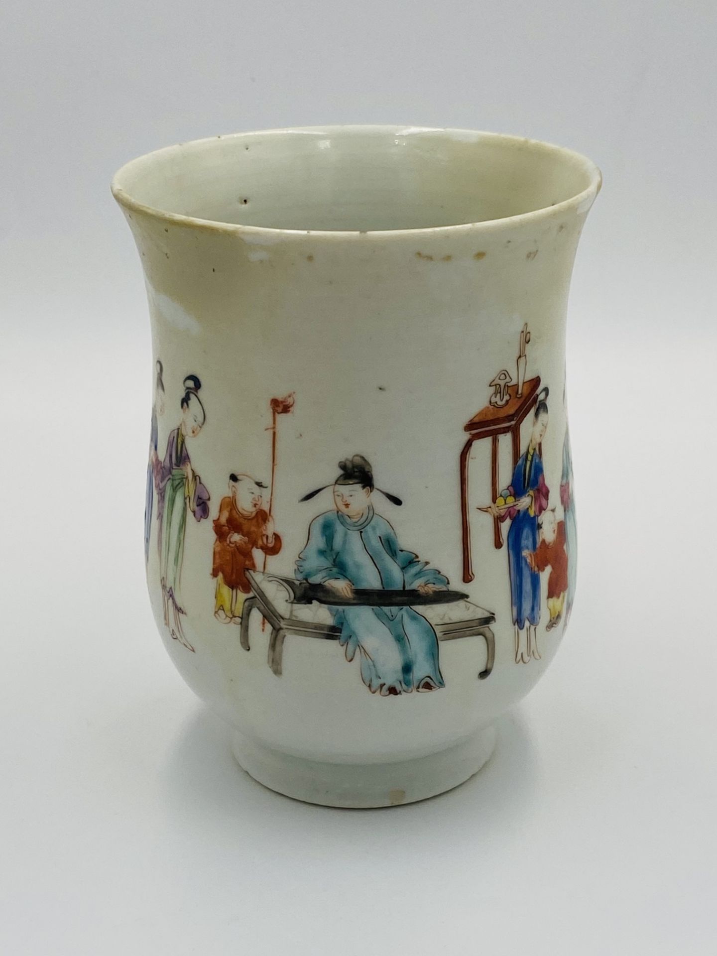 Chinese famille rose tankard - Image 6 of 6
