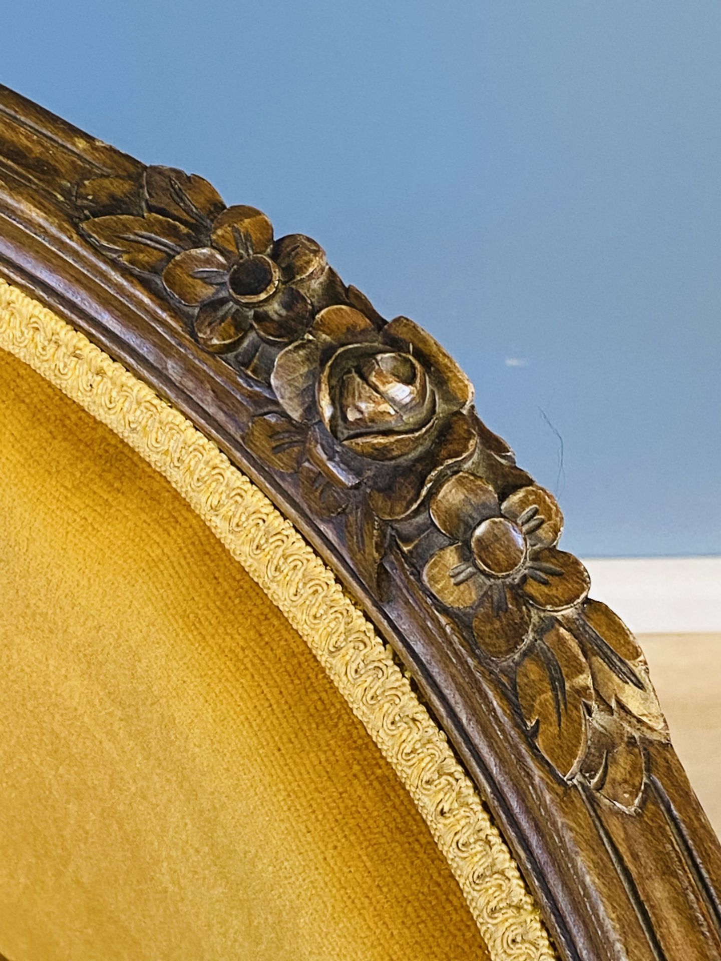 Pair of French style elbow chairs - Image 8 of 8
