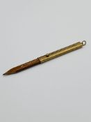 9ct gold propelling pencil