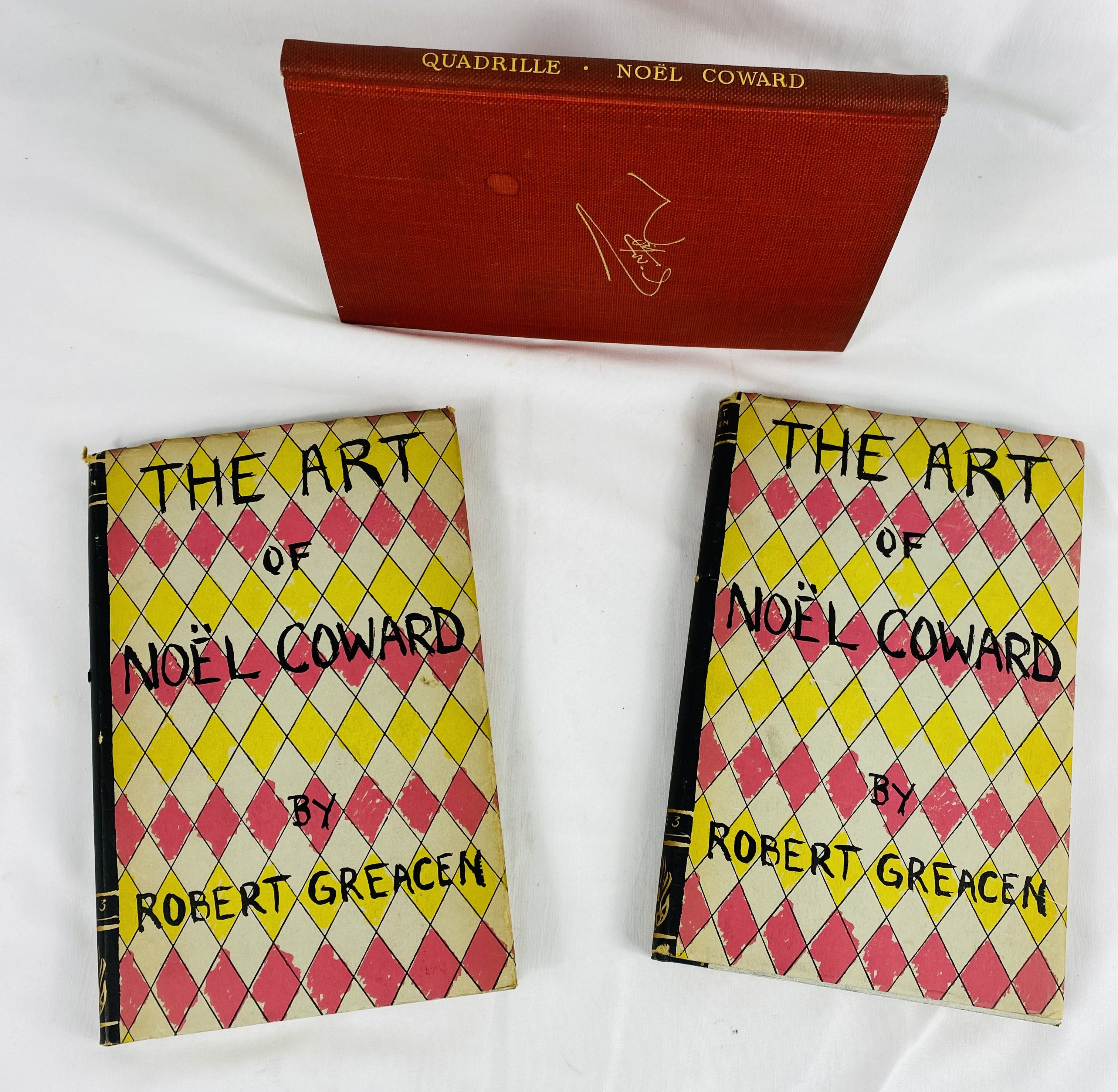 Noel Coward, Quadrille, together with two copies of The Art of Noel Coward by Robert Greacen