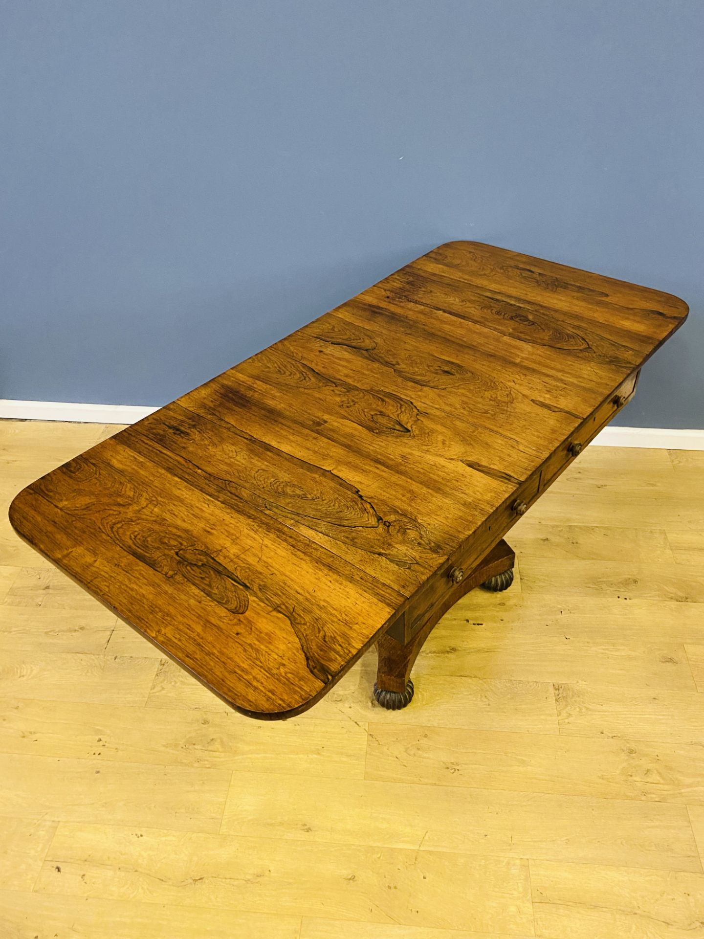 Rosewood sofa table - Image 5 of 8