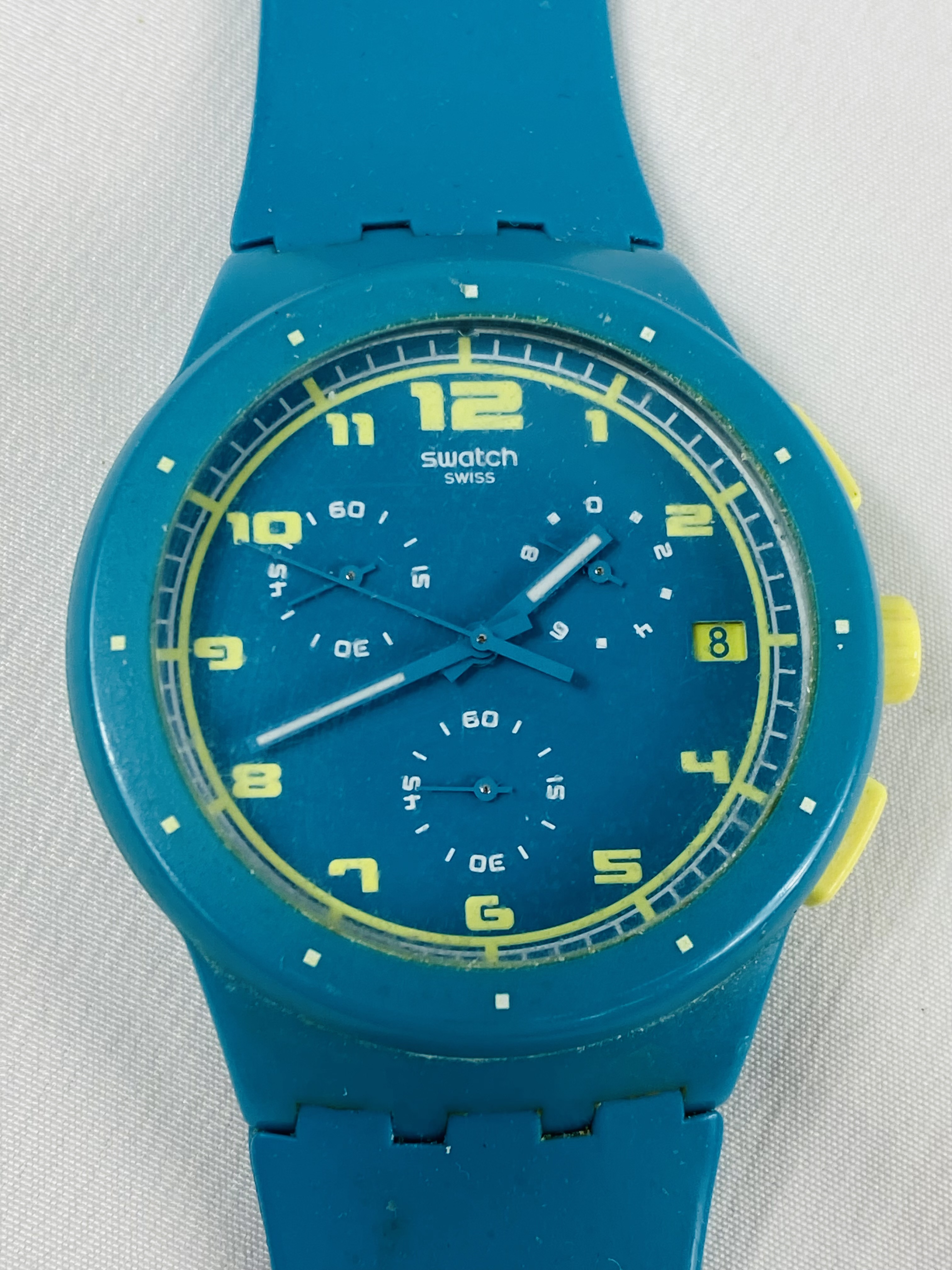 Eleven Swatch watches - Image 3 of 12