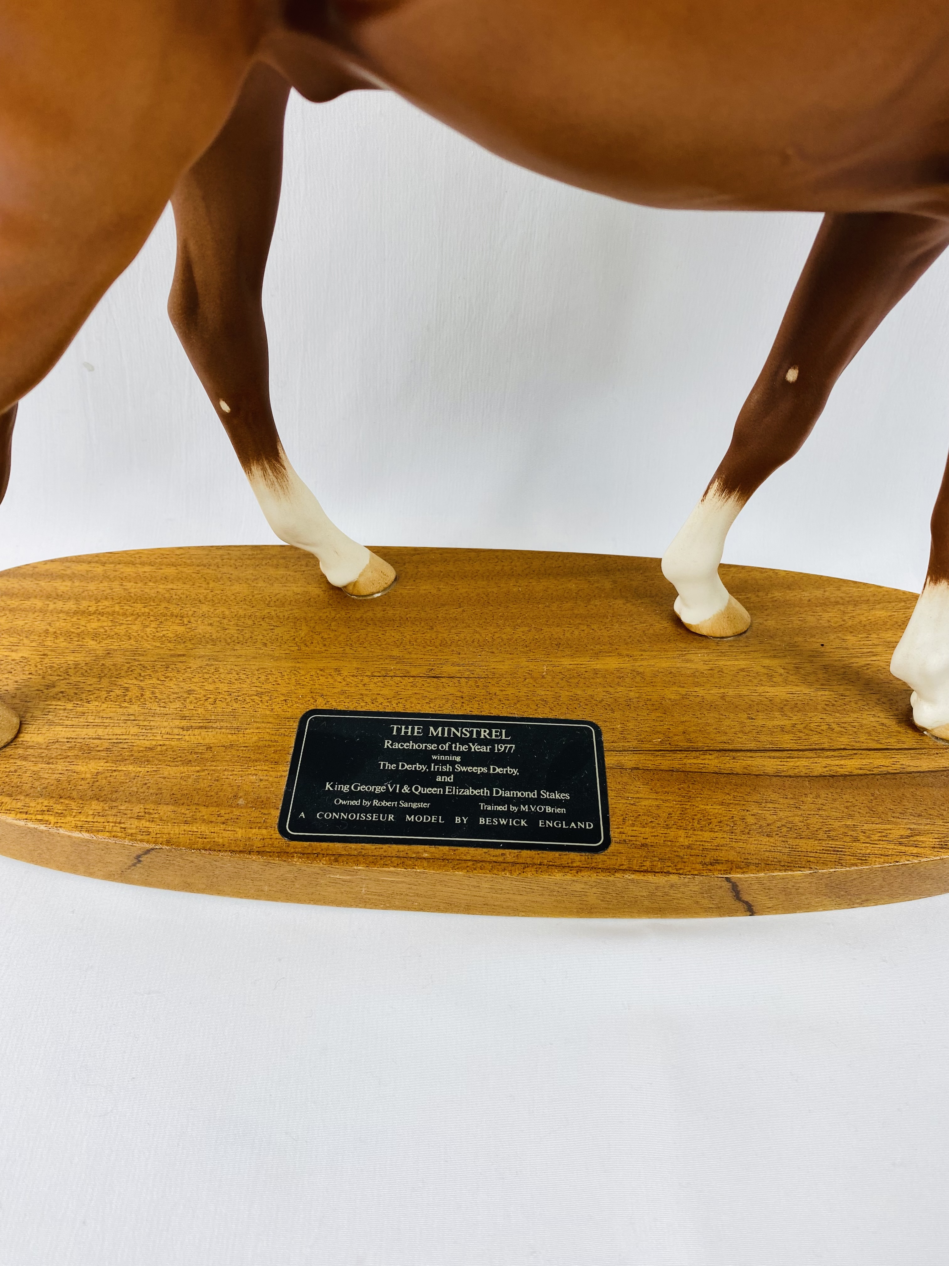 Two Beswick ceramic models of racehorses - Image 6 of 6