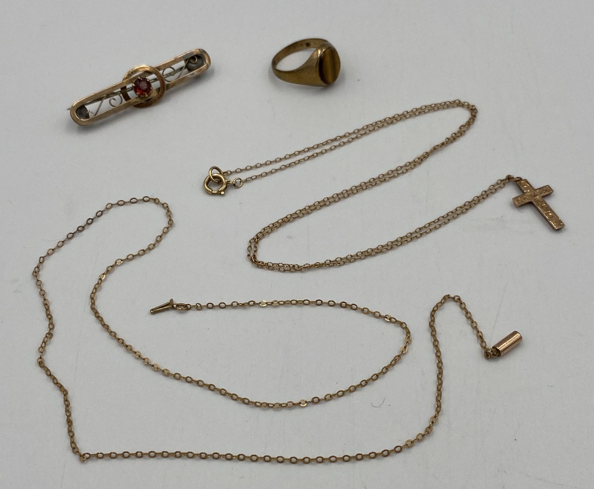 Quantity of 9ct gold jewellery - Image 8 of 8
