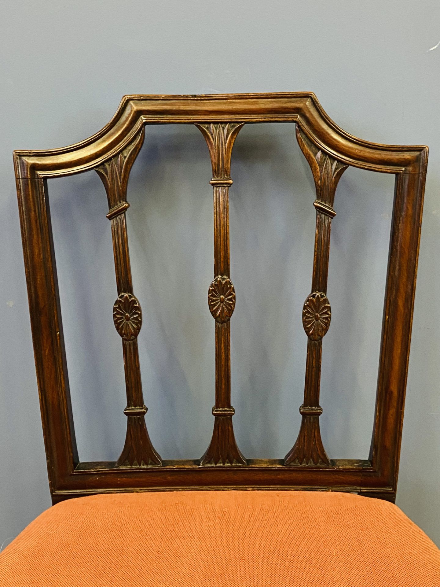 Pair of 19th century mahogany side chairs - Image 3 of 6