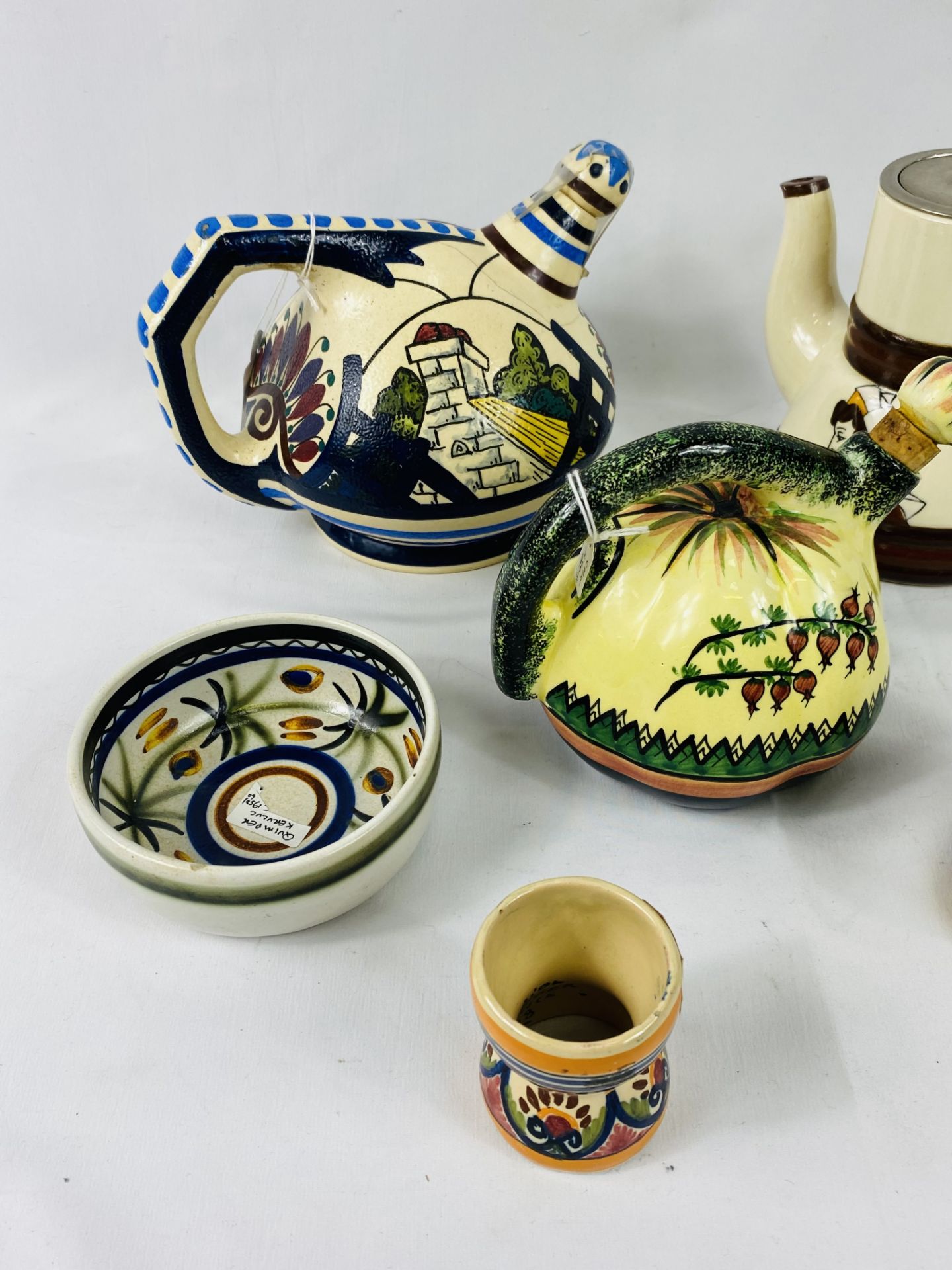 Quantity of Quimper pottery. - Image 3 of 5