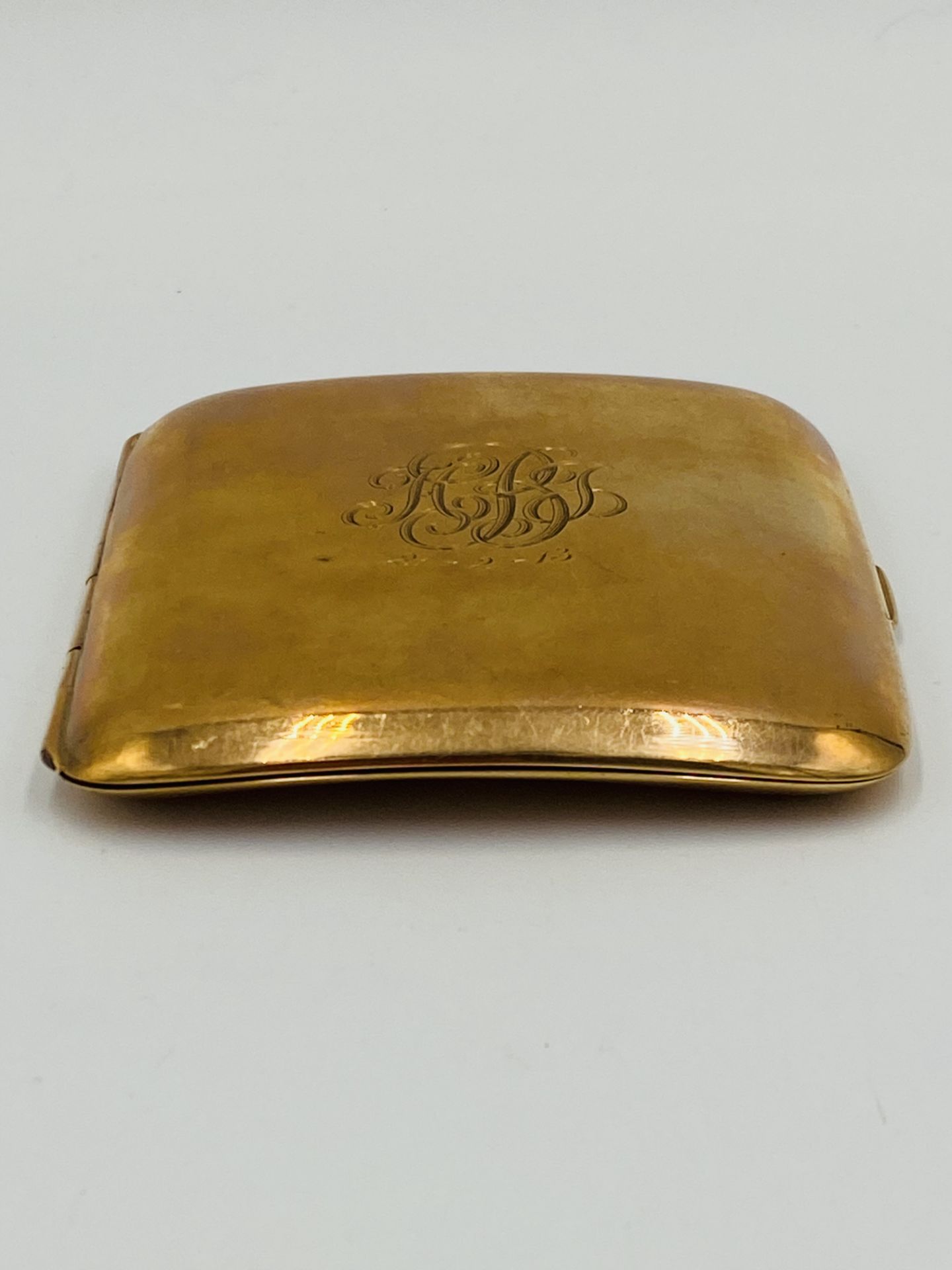 9ct gold cigarette case, 71.3g - Image 5 of 7