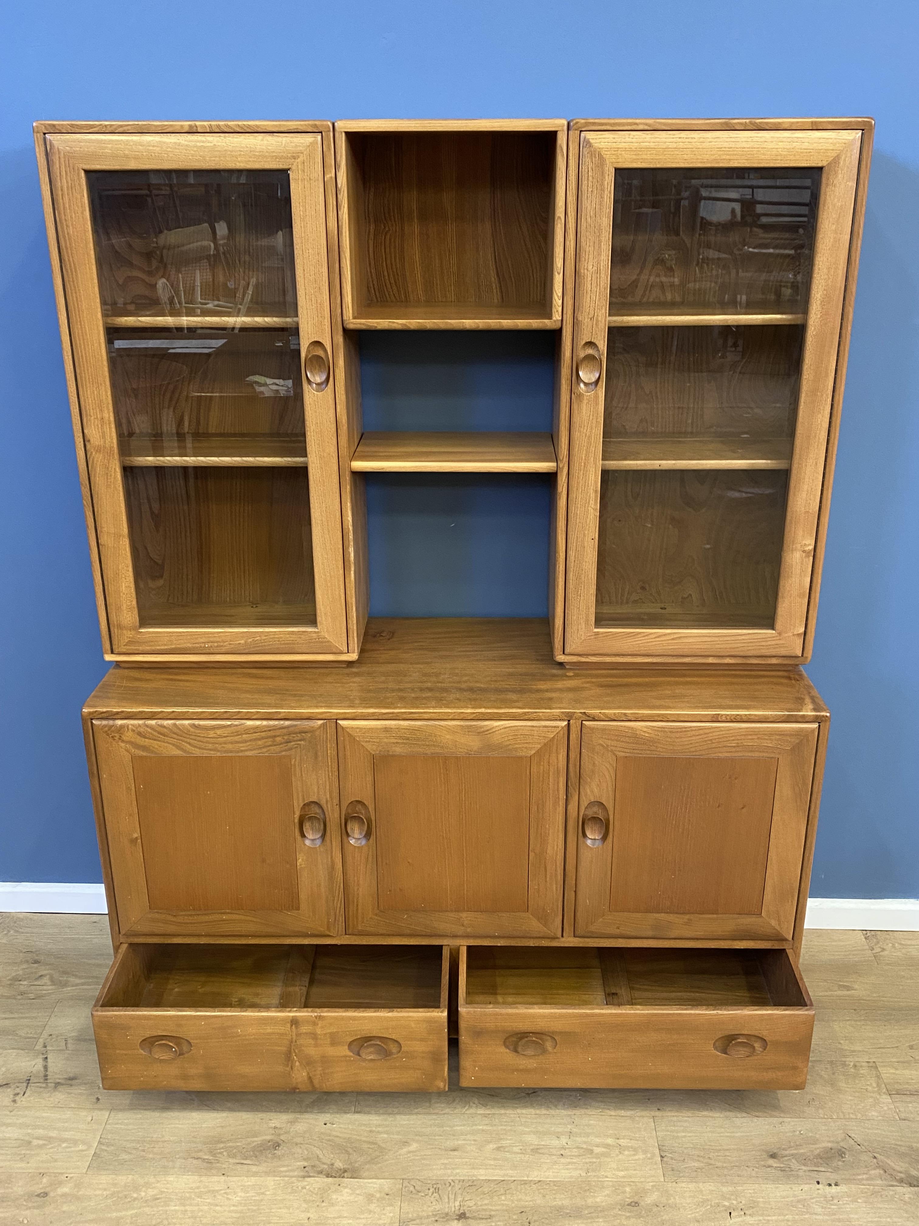 Ercol display cabinet - Image 2 of 7