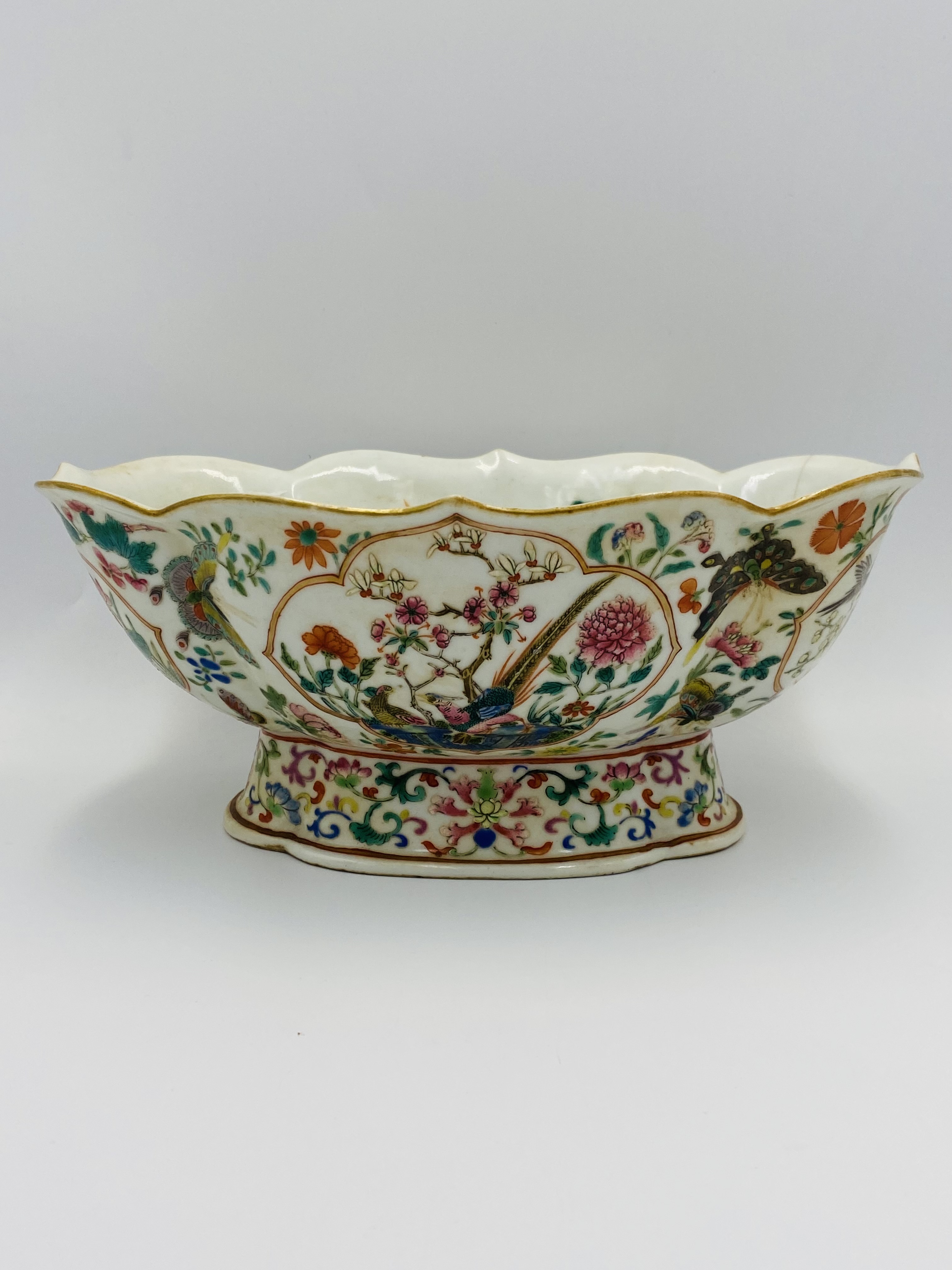 Chinese famille verte goldfish bowl - Image 7 of 7