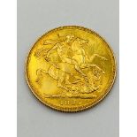 Victorian gold sovereign