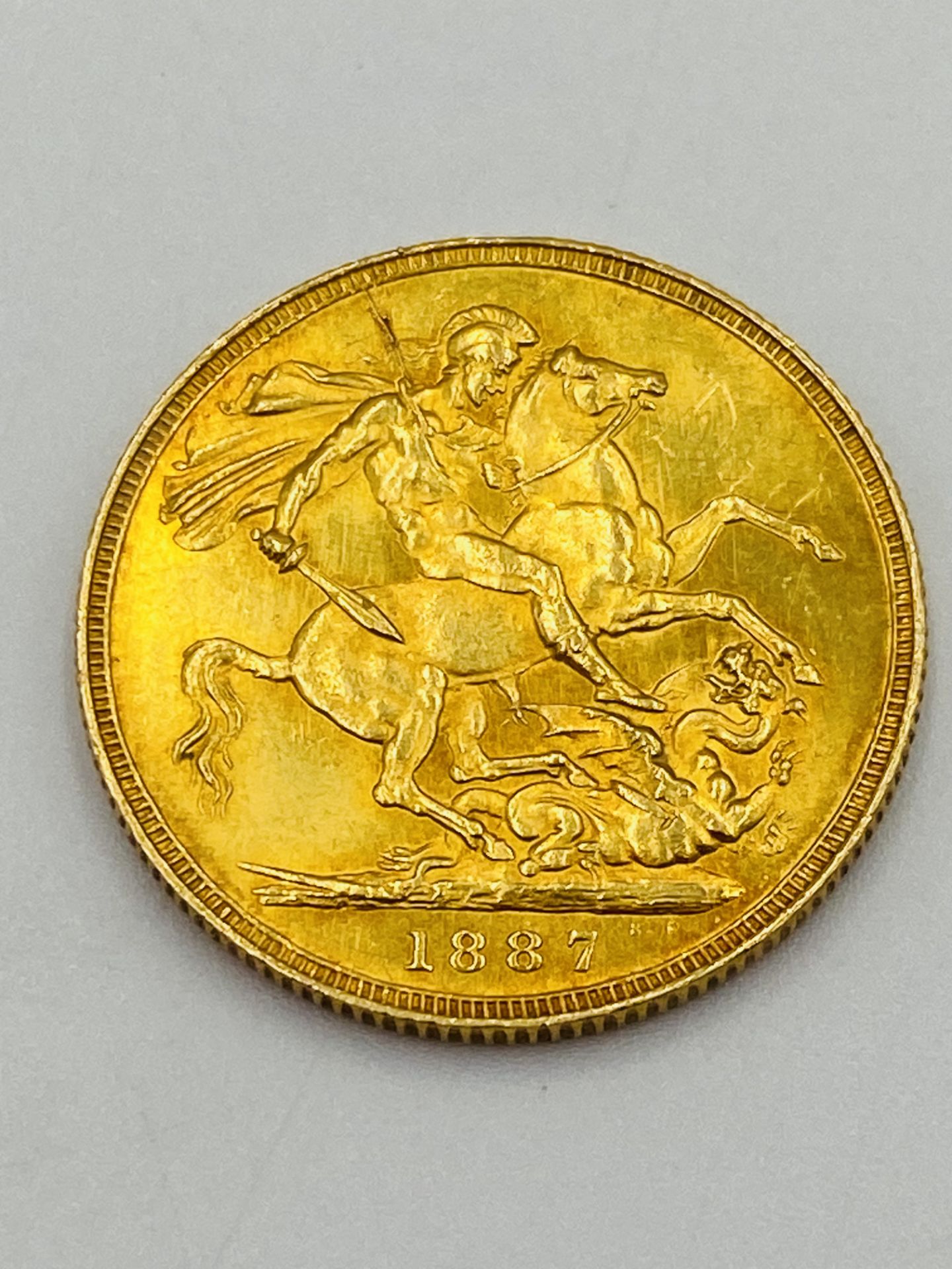 Victorian gold sovereign