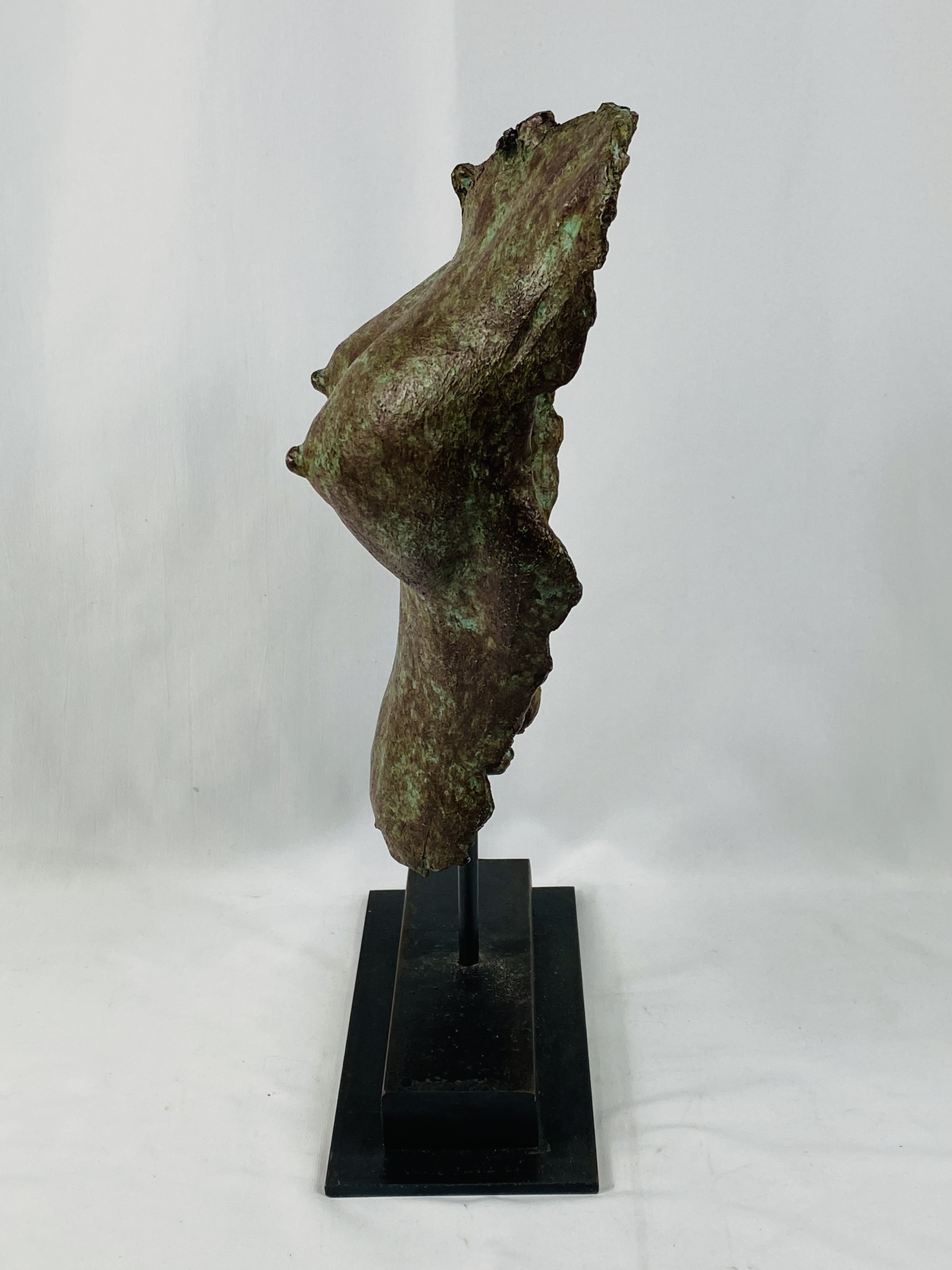 Cast metal female torso - Image 4 of 6