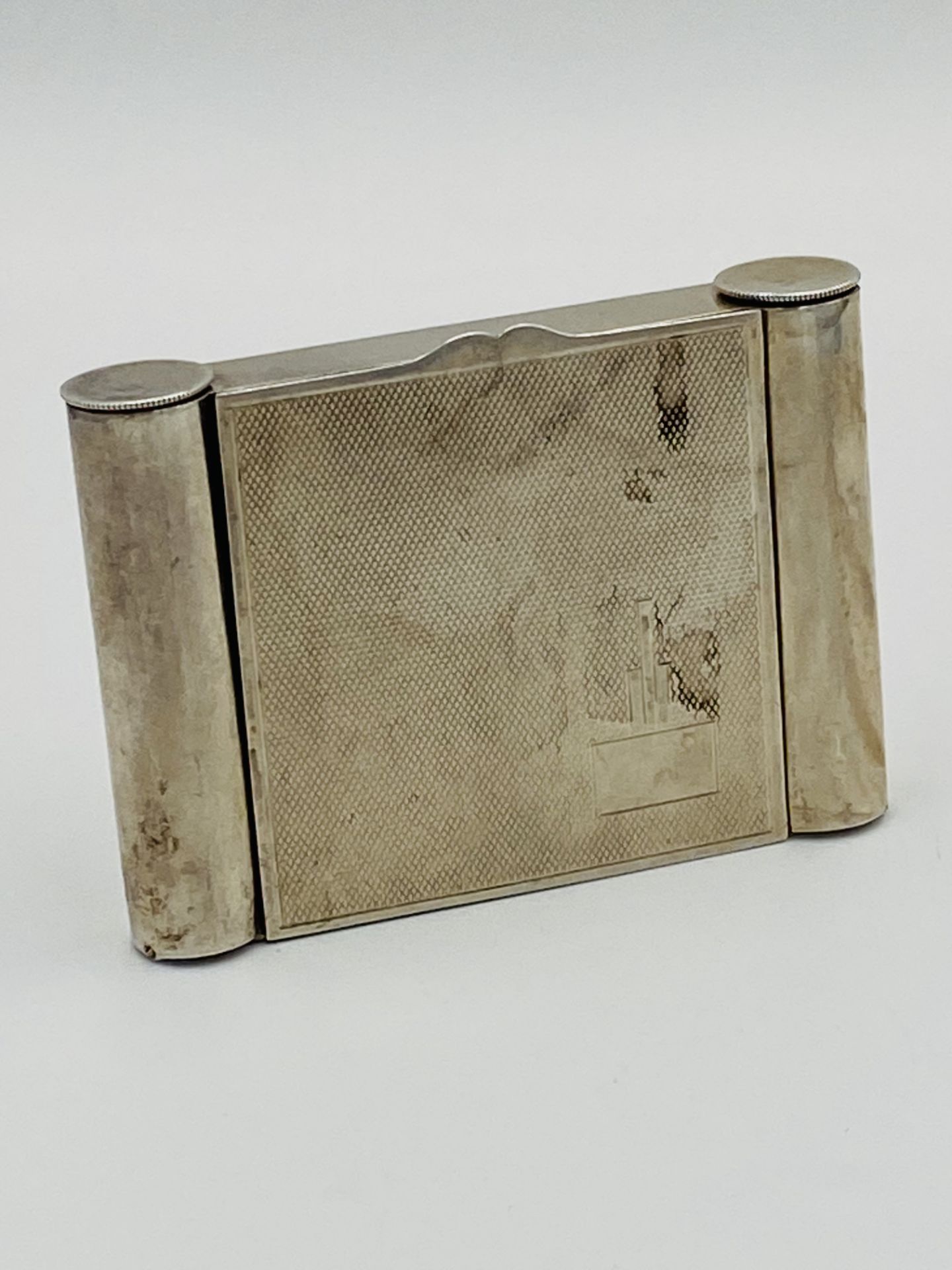 Silver case by Deakin & Francis, Birmingham 1934 - Image 3 of 5