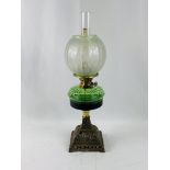 Victorian oil lamp