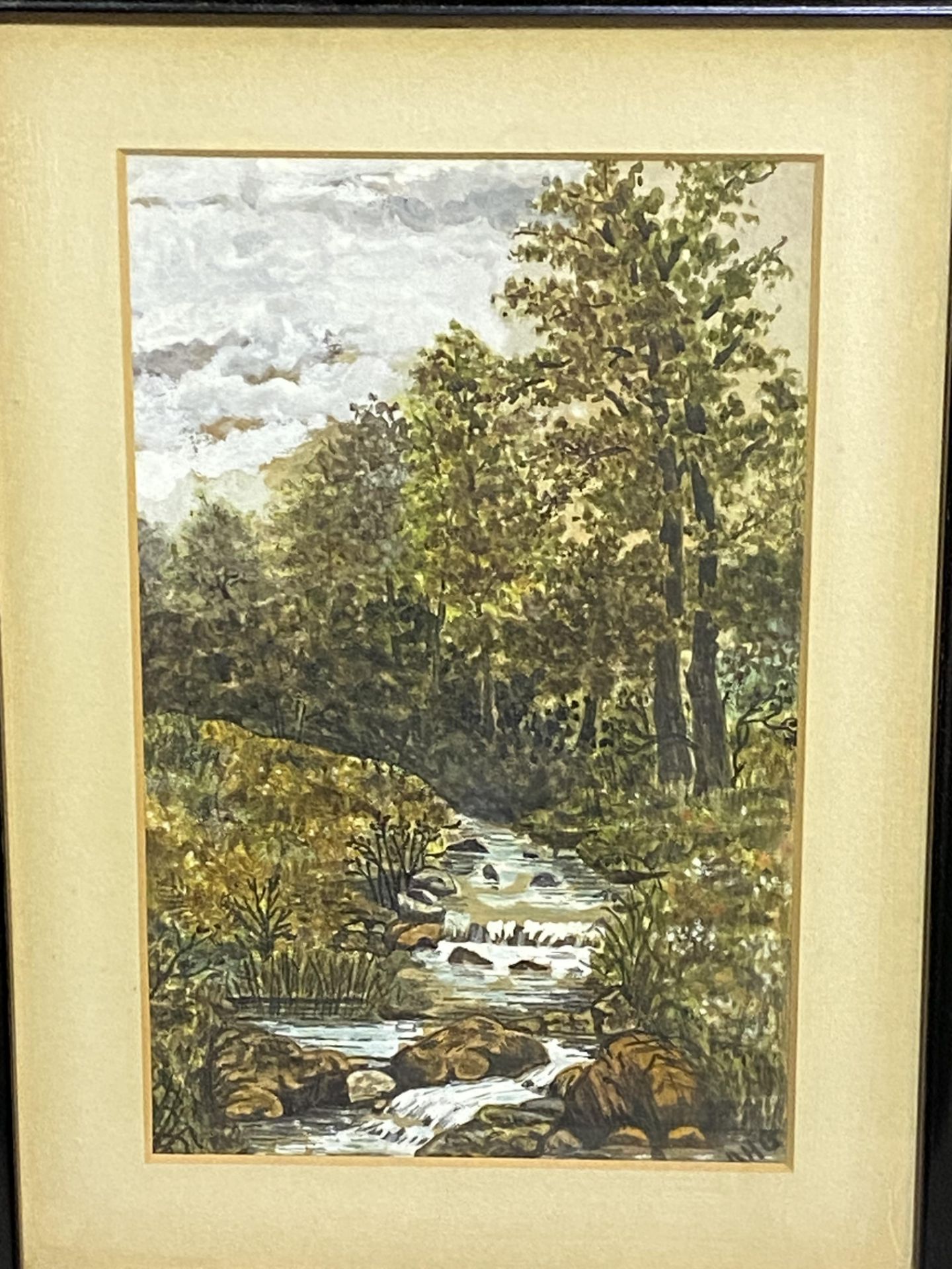 Four framed and glazed watercolours by A H Gibson - Bild 2 aus 5
