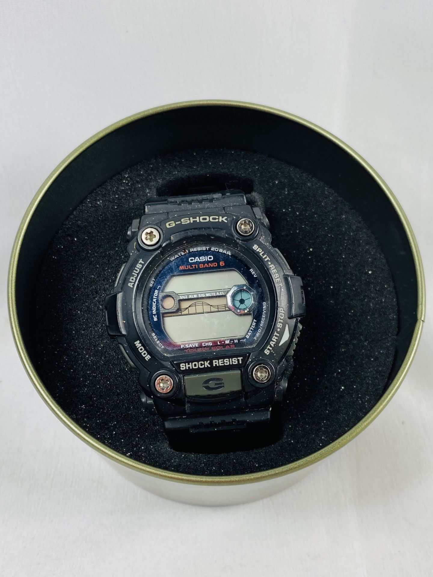 Casio G Shock watch together with six other watches - Bild 3 aus 6