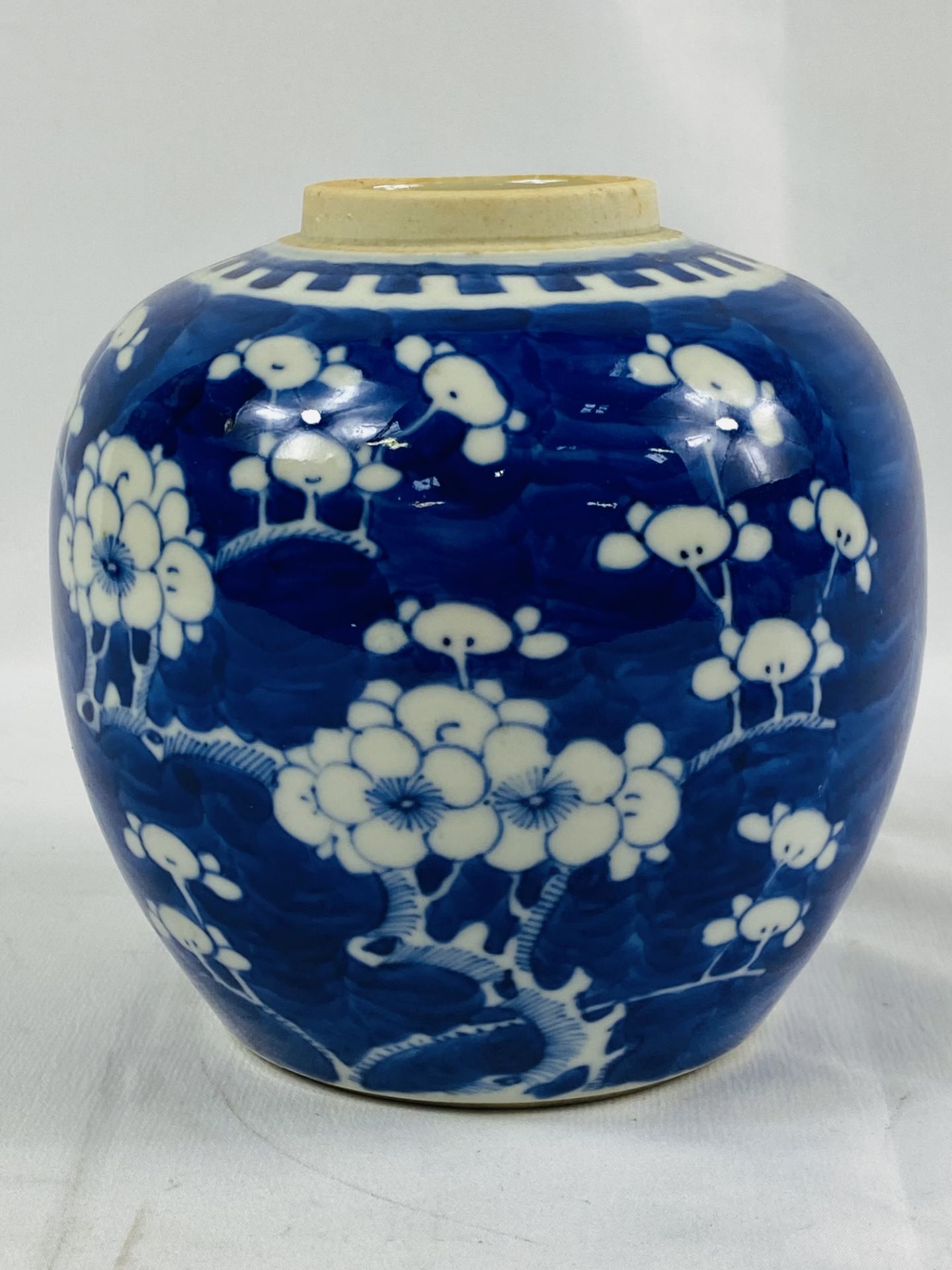 Two blue and white ginger jars - Image 6 of 7