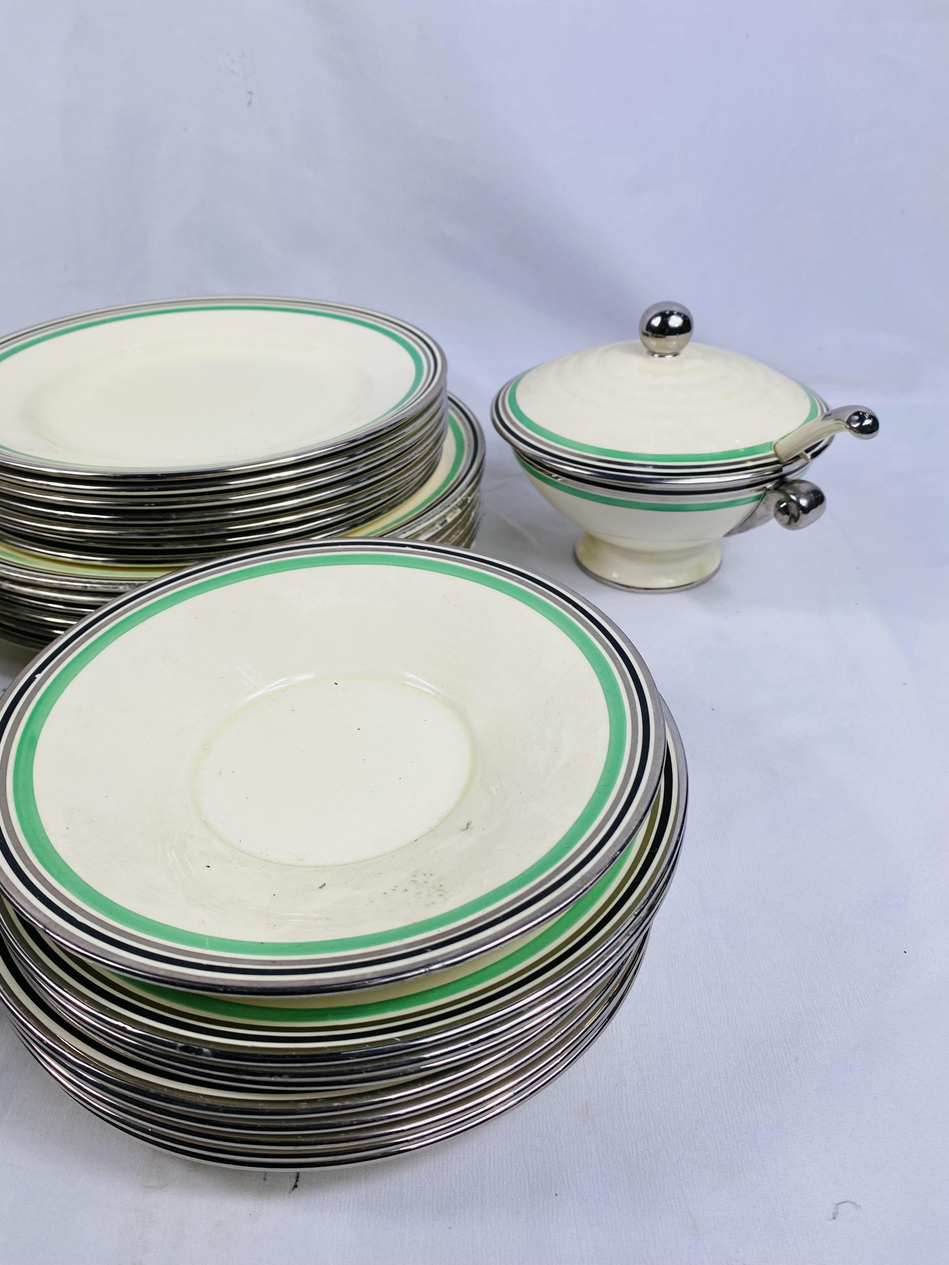 Spode Royal Jasmine part dinner service - Image 2 of 4