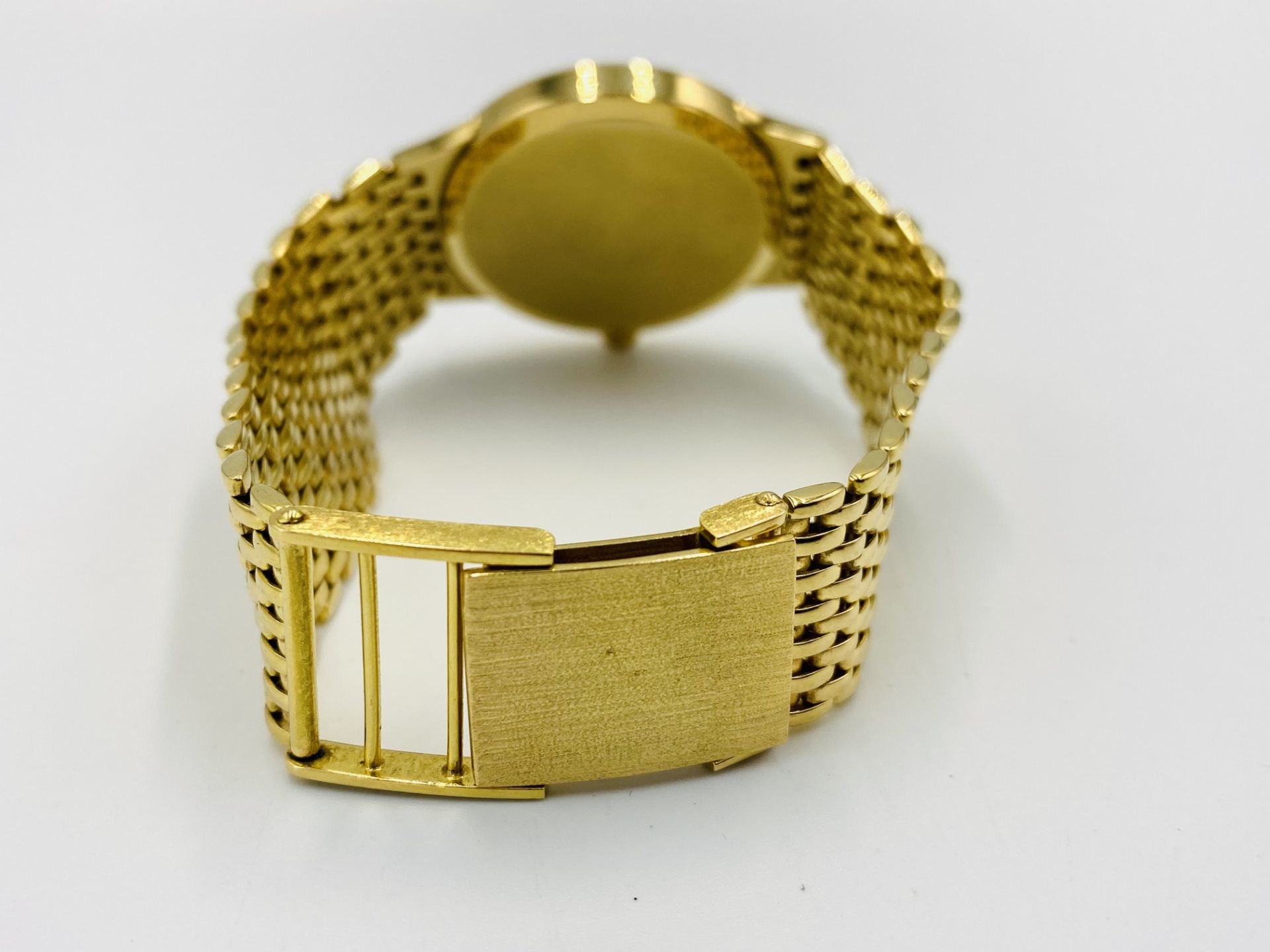 18ct gold gents Geneve quartz wristwatch - Bild 3 aus 6