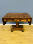 Rosewood sofa table