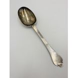 William III silver trefid spoon 1694