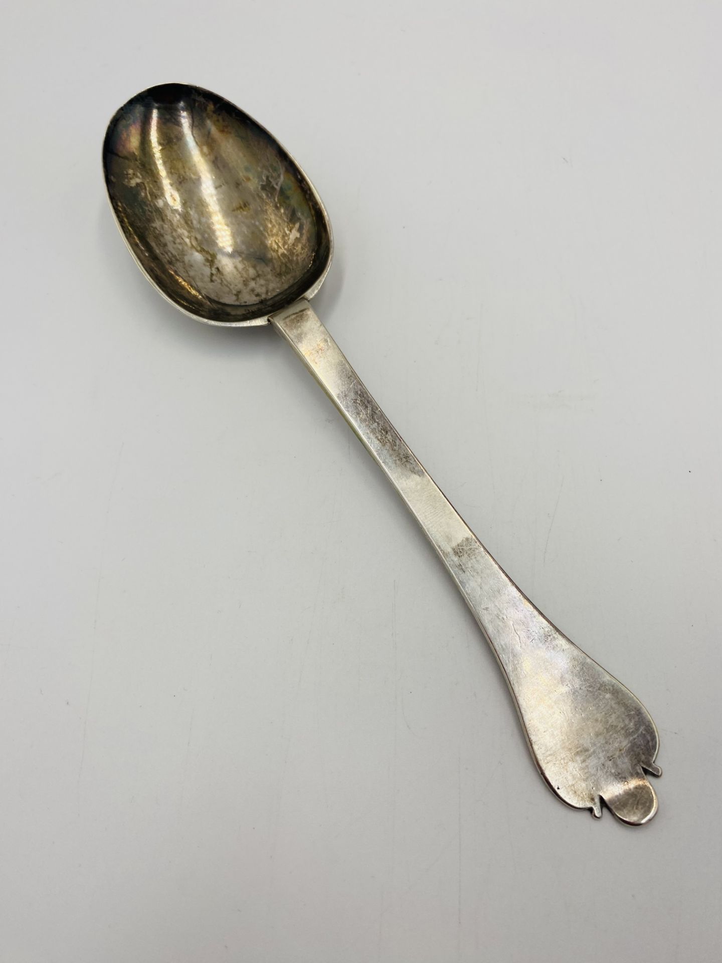 William III silver trefid spoon 1694