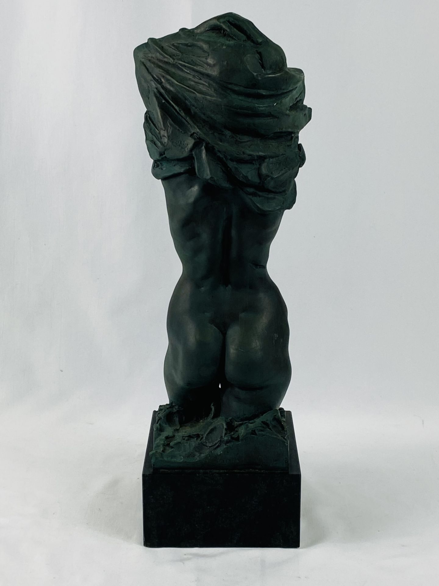 Costanzo Mongini (Italian, 1918-1981) Patinated bronze sculpture of a female nude - Bild 3 aus 8