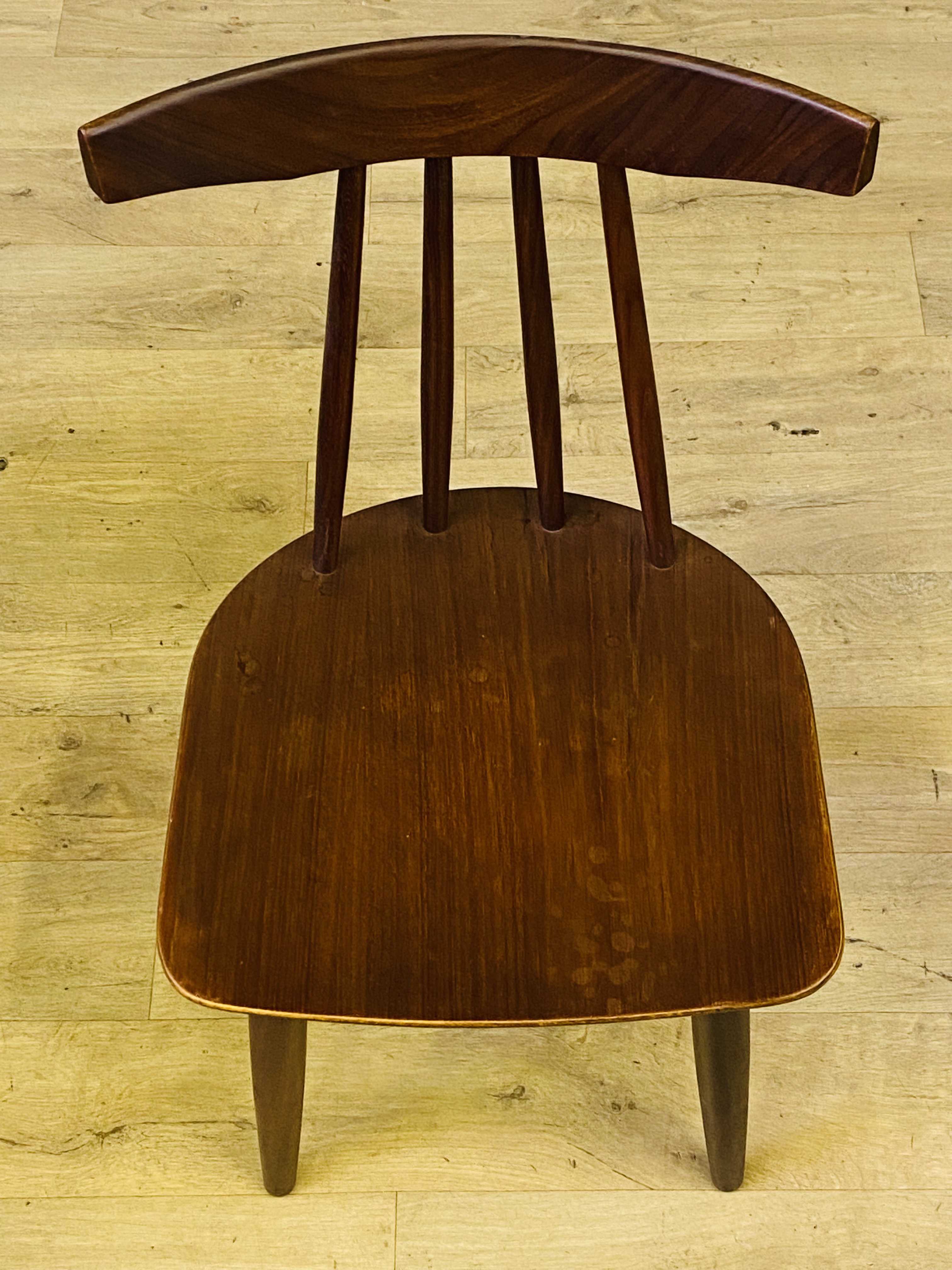 Set of four Danish mid century dining chairs - Image 6 of 8