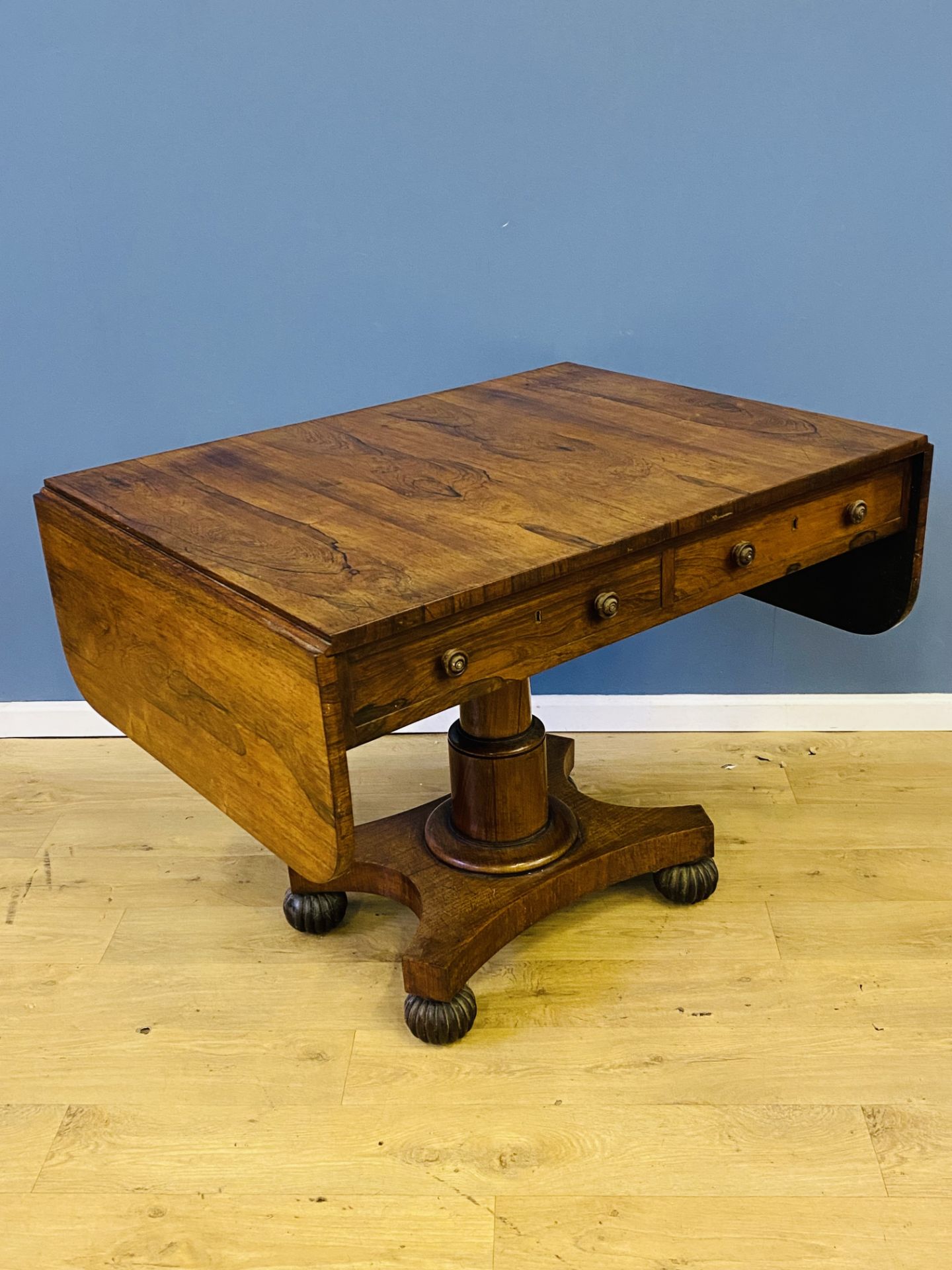 Rosewood sofa table - Image 8 of 8