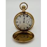 Gold plated pocket watch