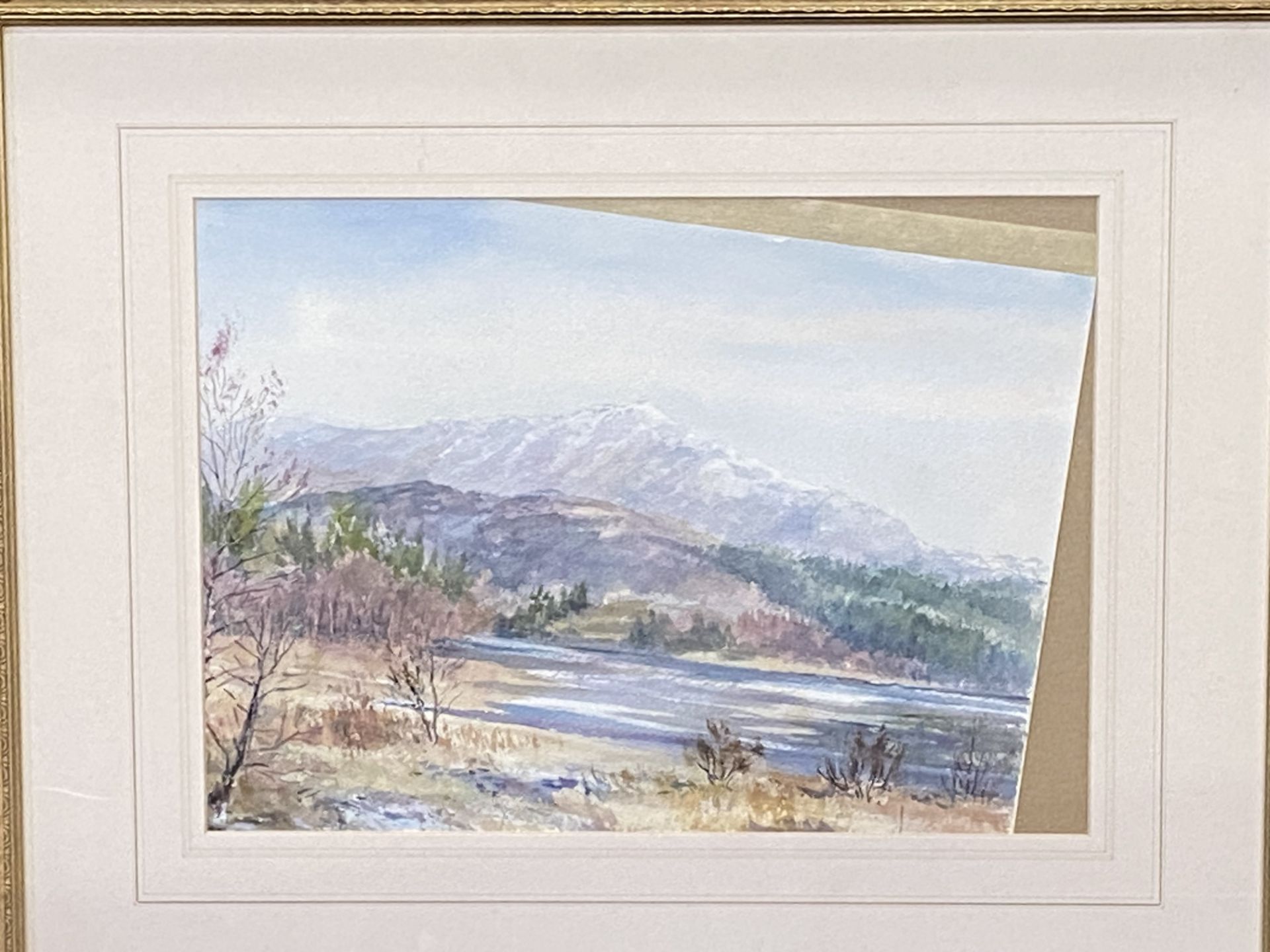 Framed and glazed watercolour by Howard Butterworth - Image 2 of 4