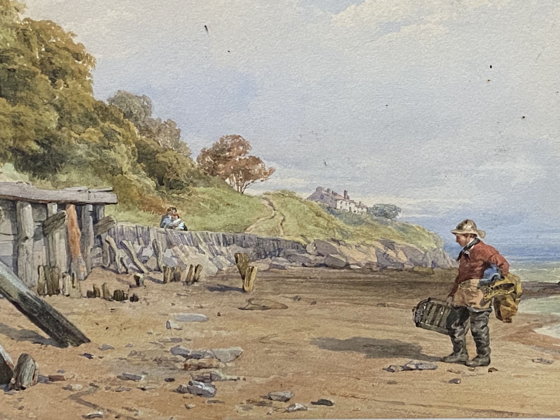 John Henry Mole (1814-1886) VPRI. Framed and glazed watercolour - Bild 3 aus 4