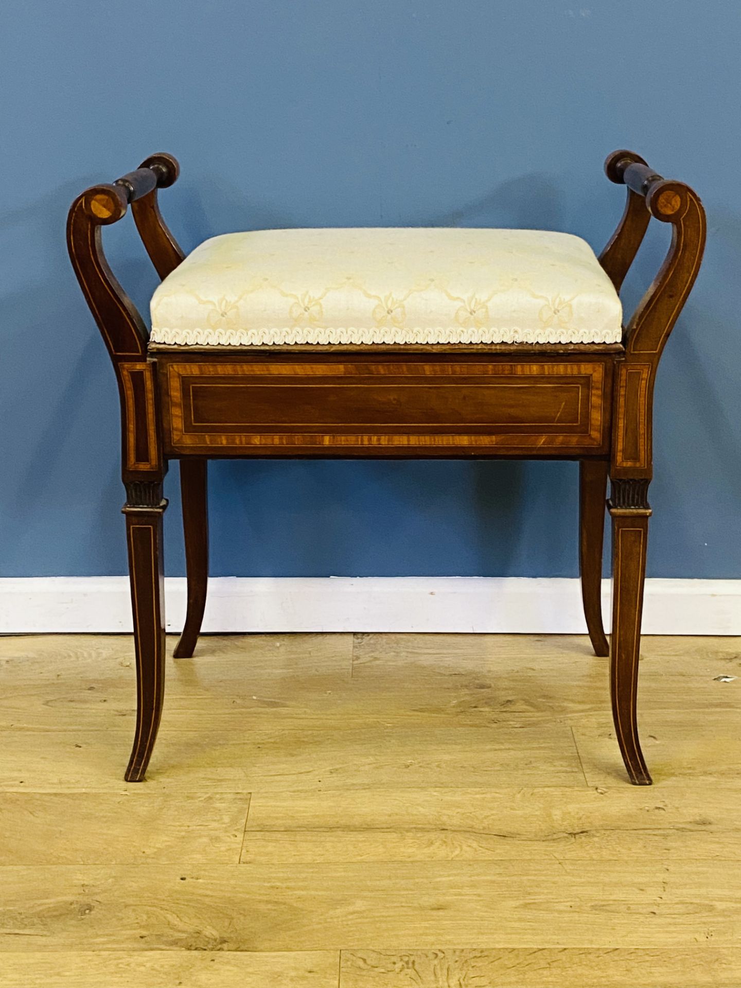 Edwardian piano stool - Image 6 of 7