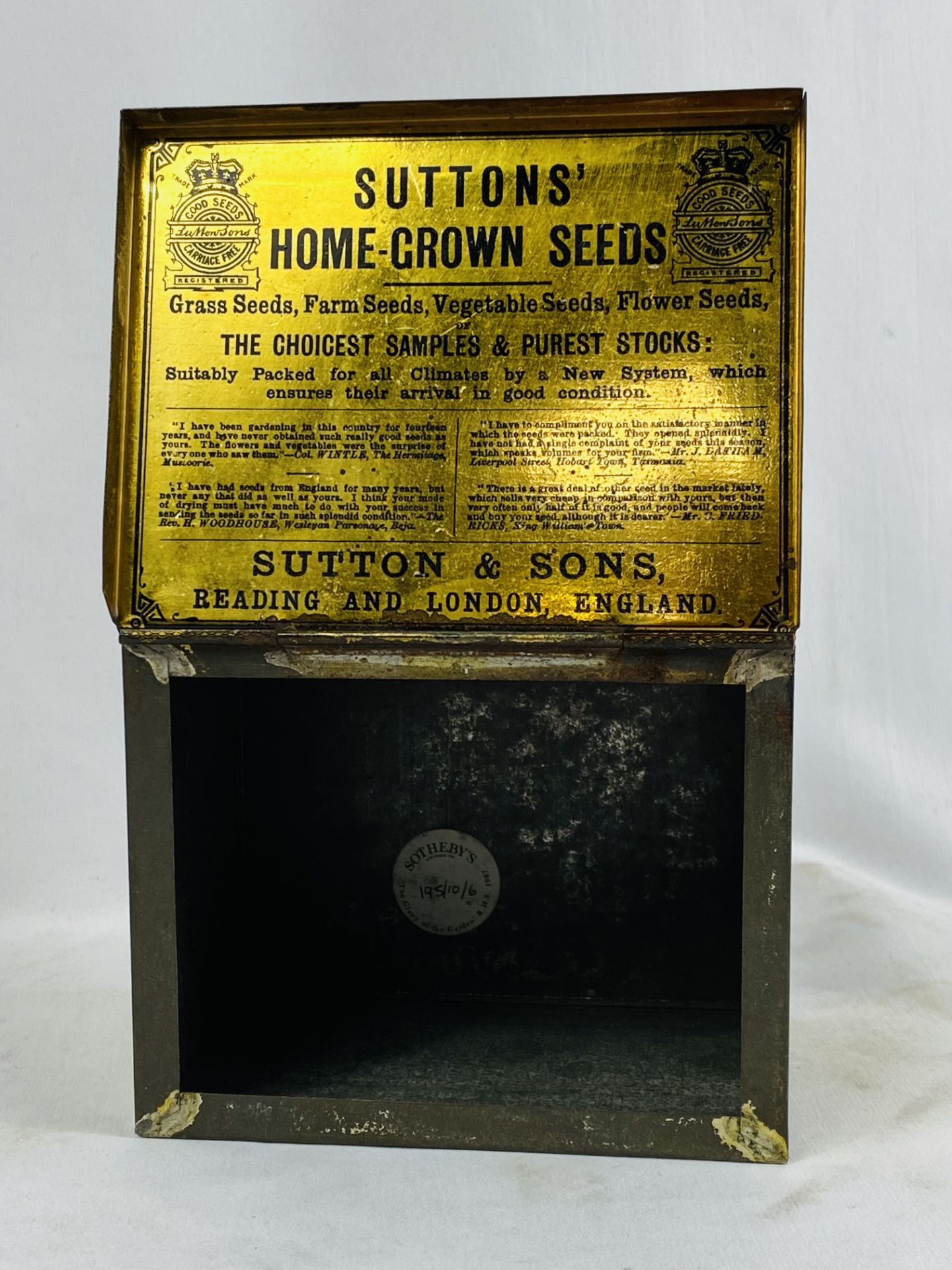 Quantity of items relating to Suttons Seeds - Bild 8 aus 8