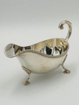 Silver sauce boat, Birmingham 1936